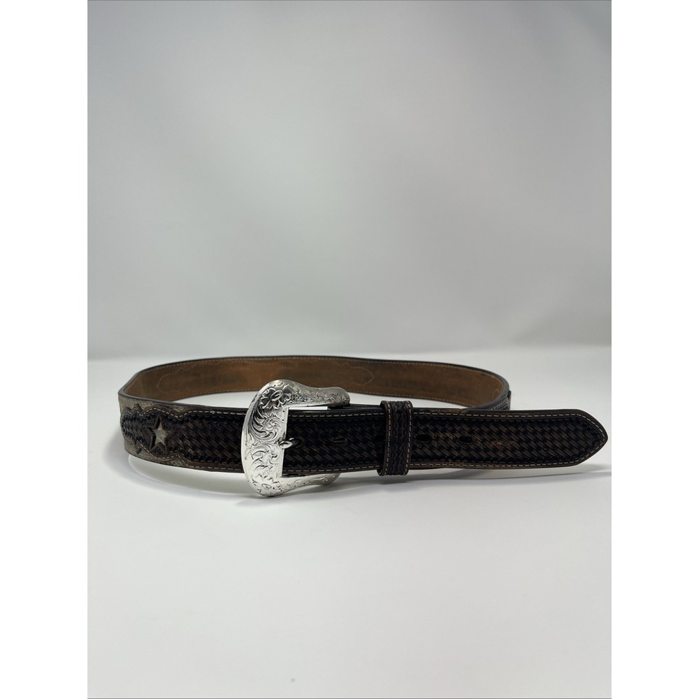 Ranger Belt Company Genuine Leather‎ & Cowhide Hair Belt WB3612 Size 36